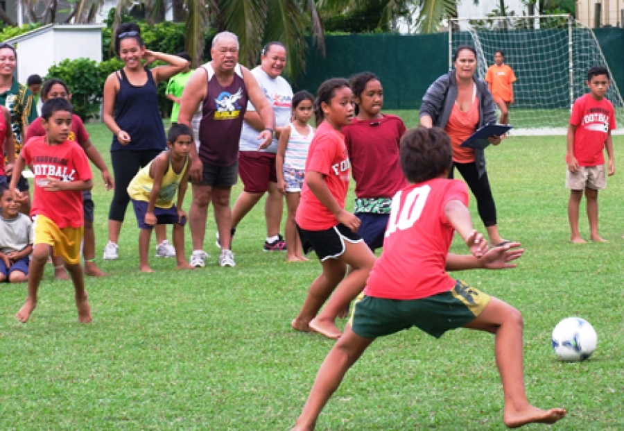 Junior soccer competition heats up