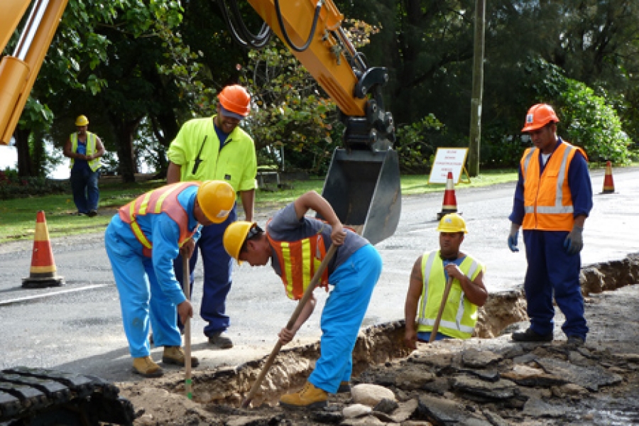 Te Mato Vai work starts on main road