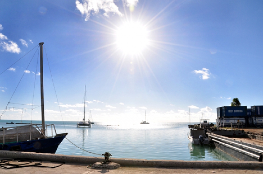 Aitutaki sand mining an eyesore