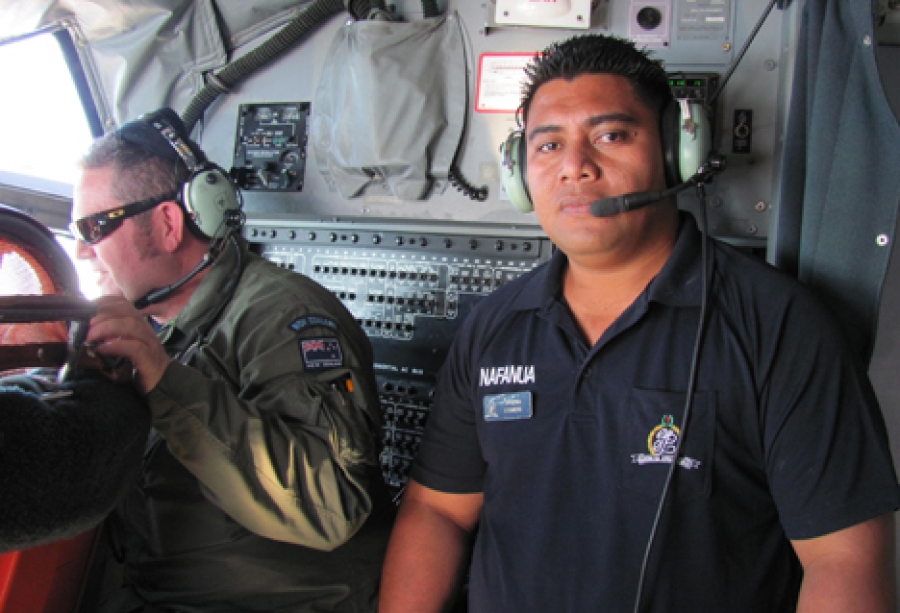 Patrol boat returns from surveillance mission