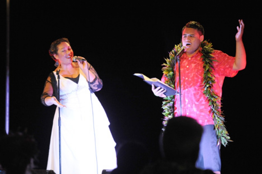 Young tenor prepares for auditions