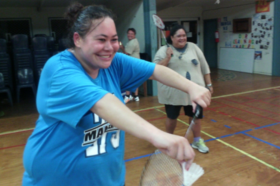 Badminton comp to play-offs