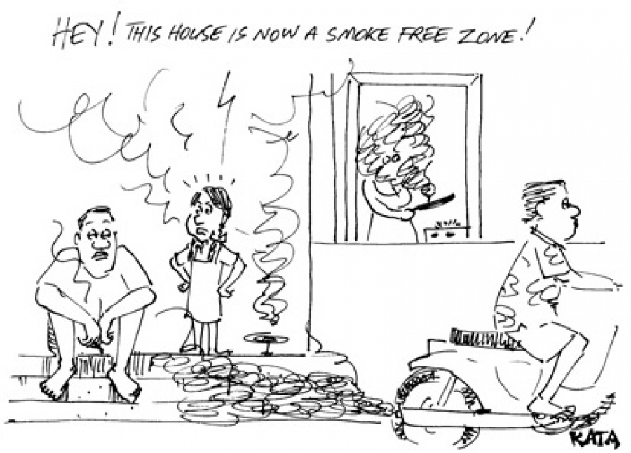 Kata Te Marae Ora (Ministry of health) lauch smoke free homes initiative…
