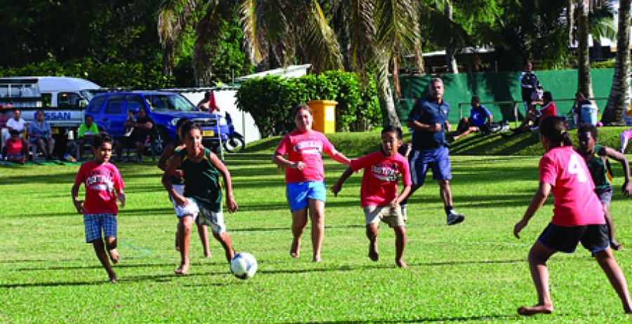 Skills improve as soccer season progresses
