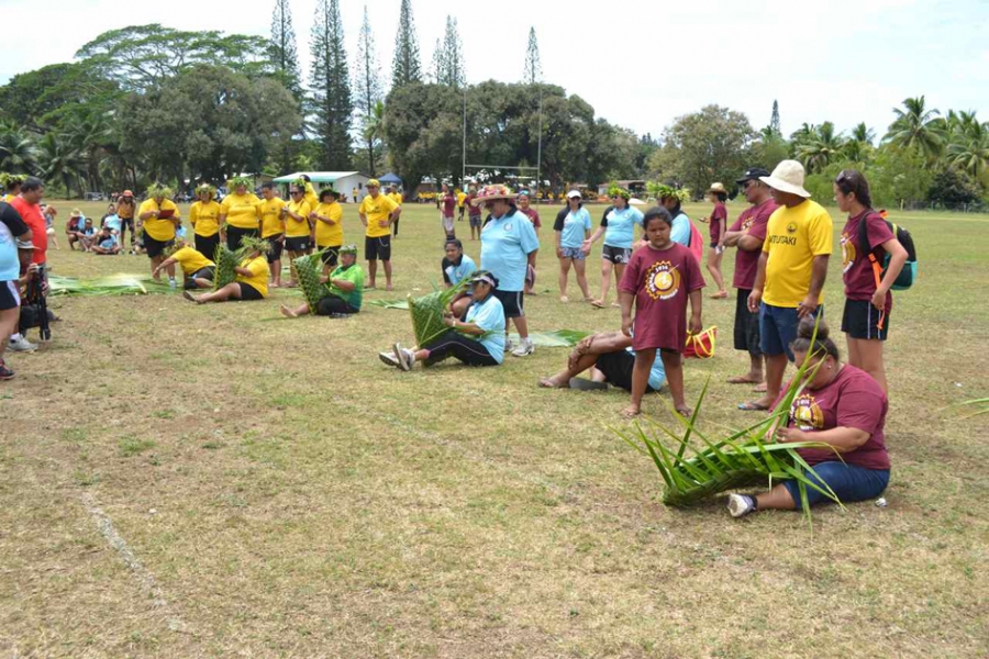 Festive atmosphere at Mauke Manea Games