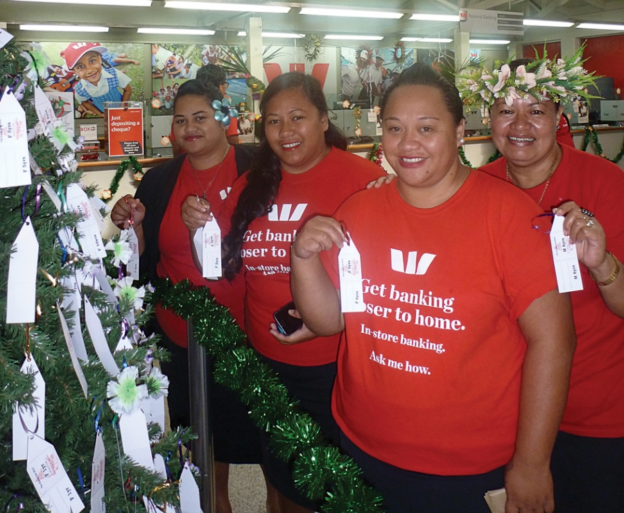 Christmas giving spirit with Westpac