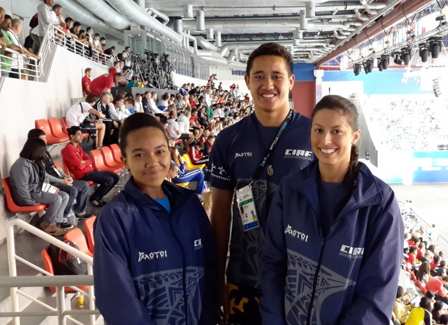 Doha success for local swimming duo