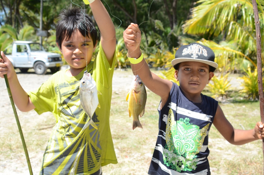 Junior anglers ready for fishing