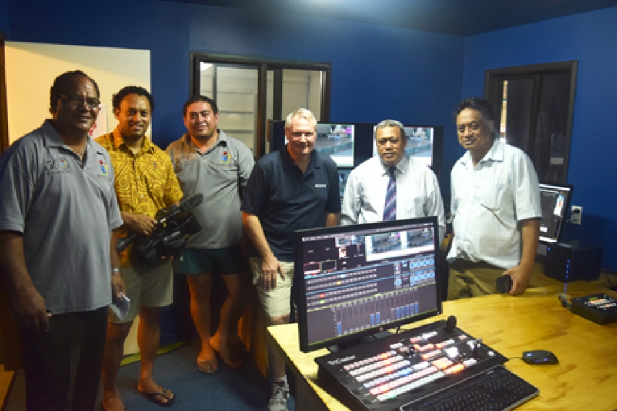 Ministry celebrates new AV equipment