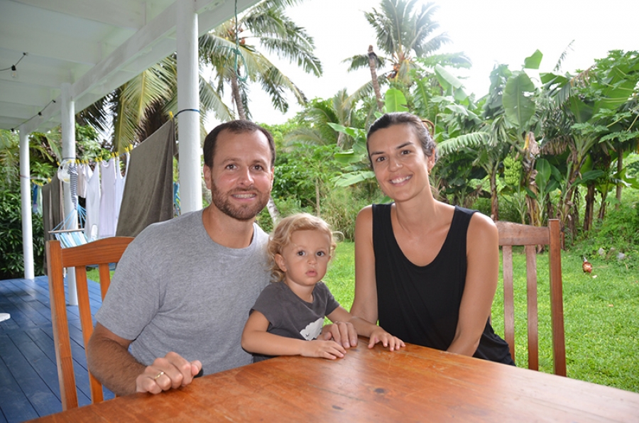 Stranded in paradise – a family’s tale