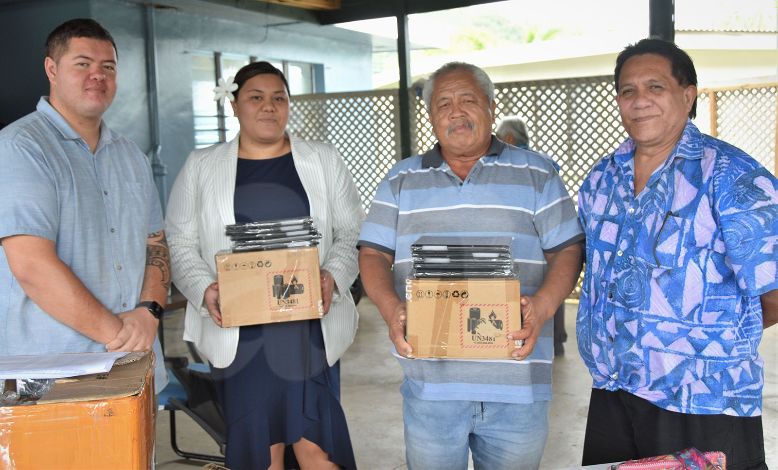 Puna strengthened with foldable beds  and tablets ahead  of cyclone season