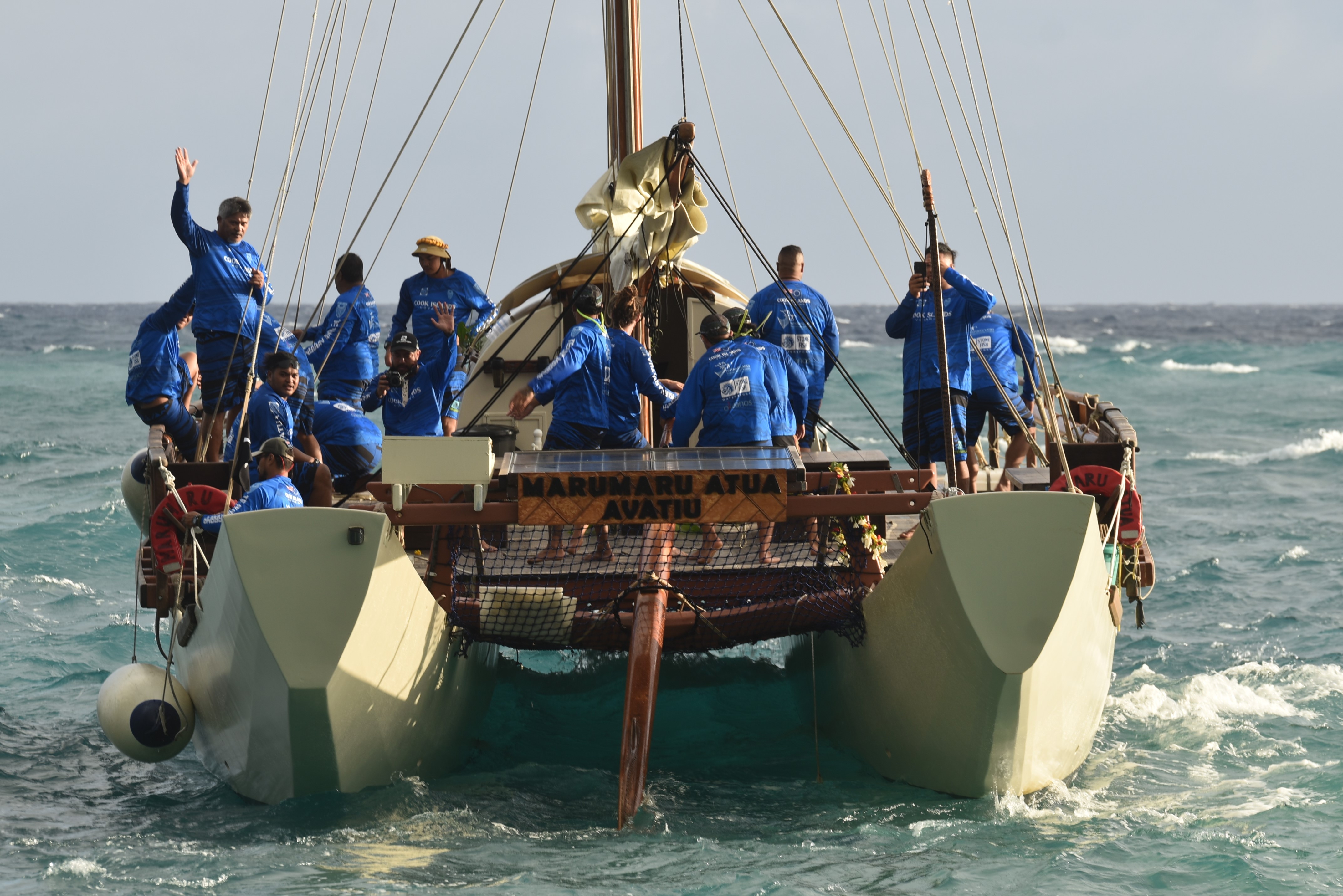 Vaka Marumaru Atua crew embarks on cultural voyage to Hawaii