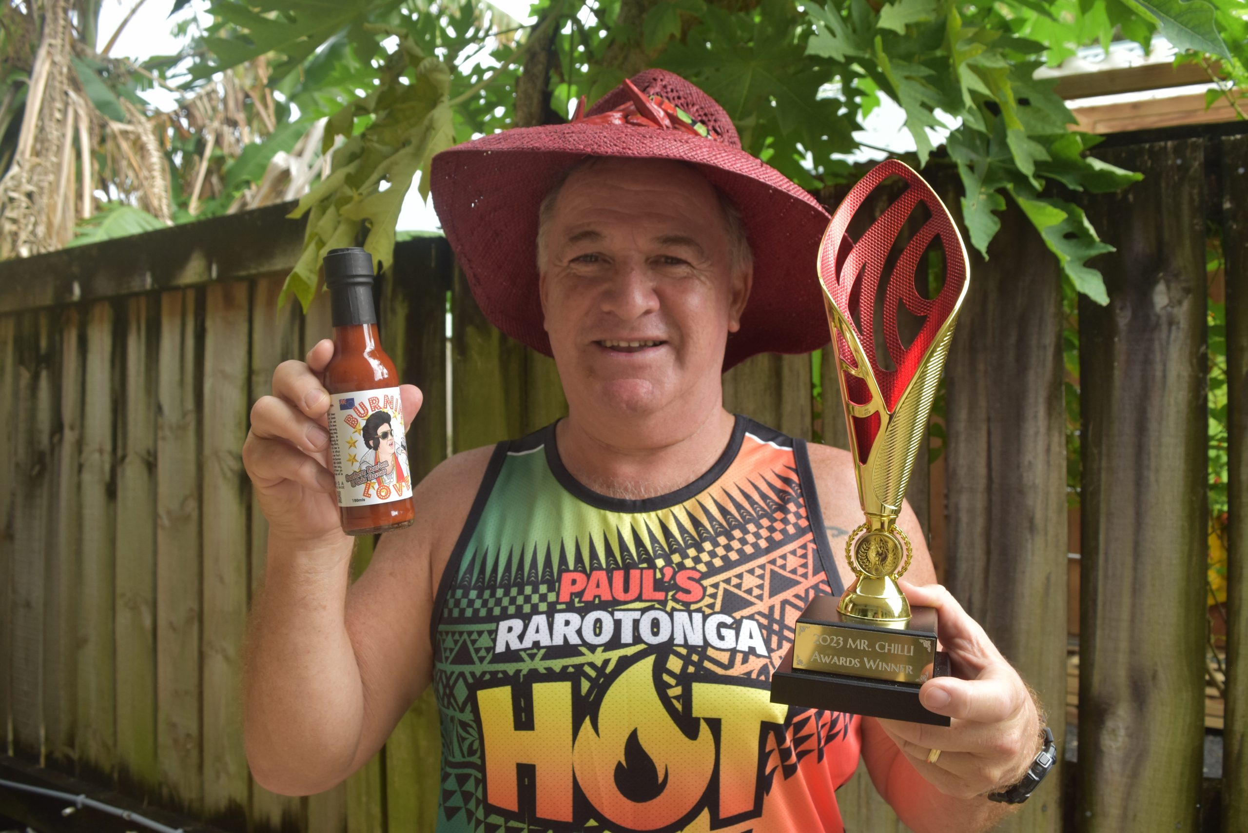 Local hot sauce burns up Australia’s Mr Chilli competition