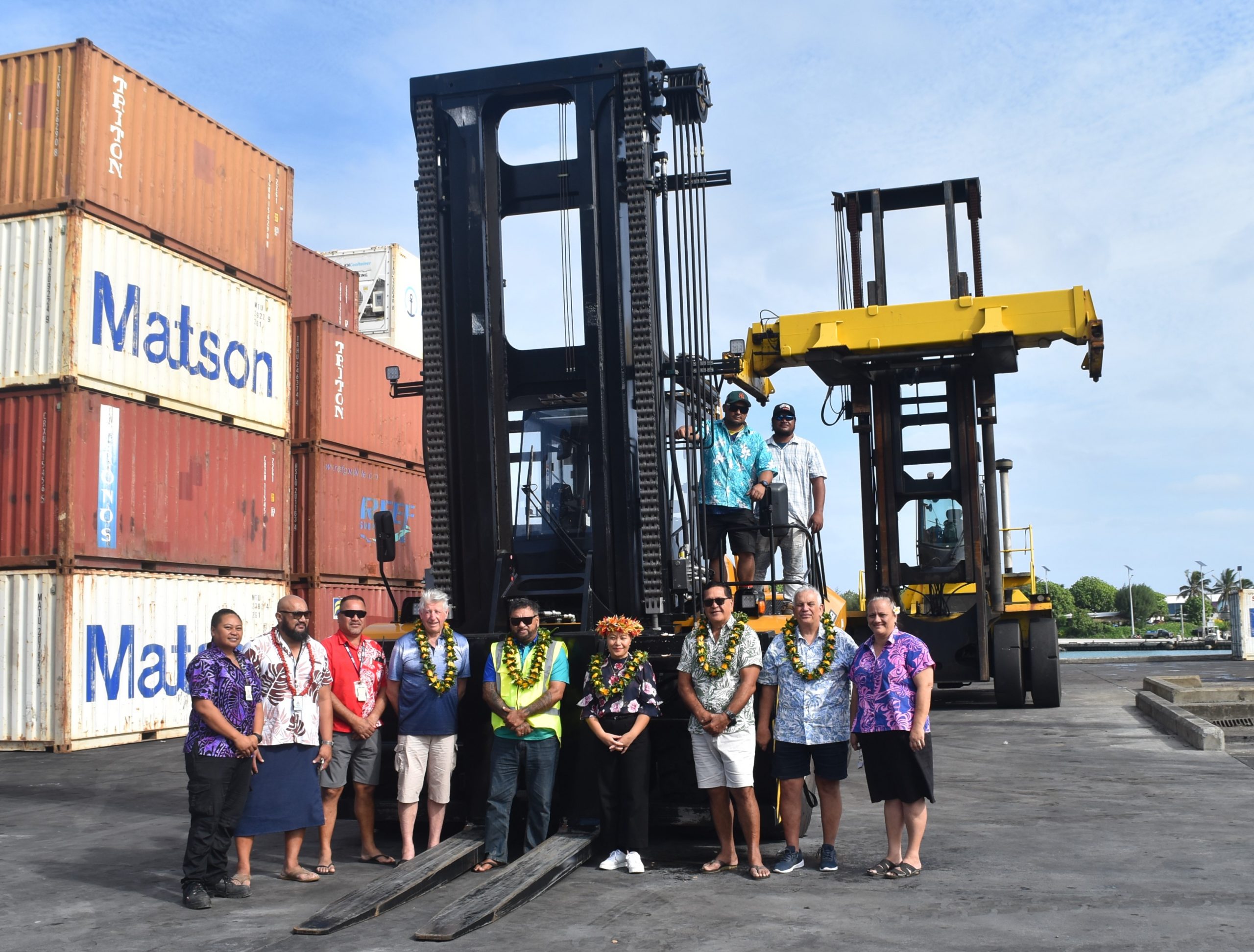 New $620,000 forklift expected to transform cargo handling