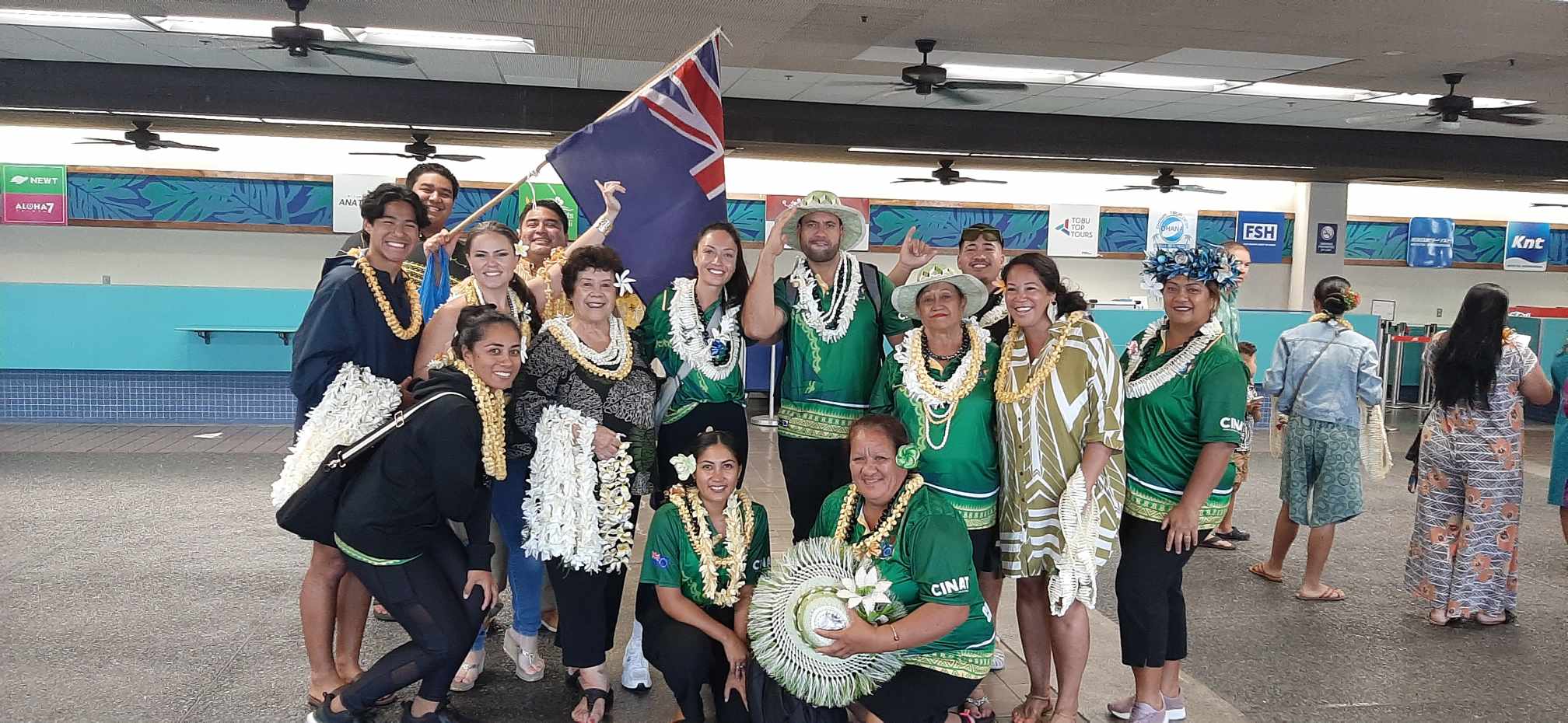 Aloha! Cook Islands delegation arrives in Hawaii for FestPAC 2024