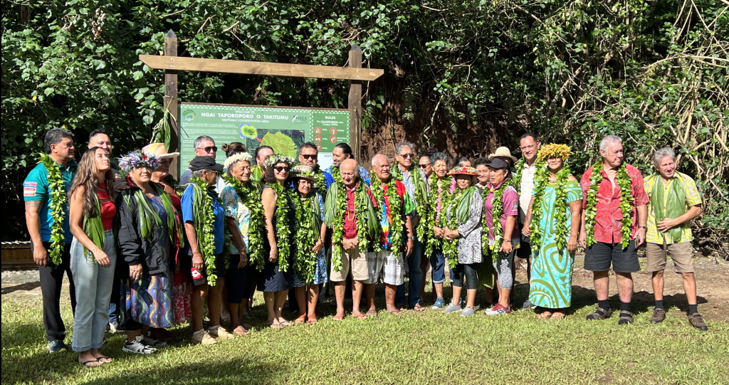 Takitumu Conservation Area becomes first OECM in Pacific