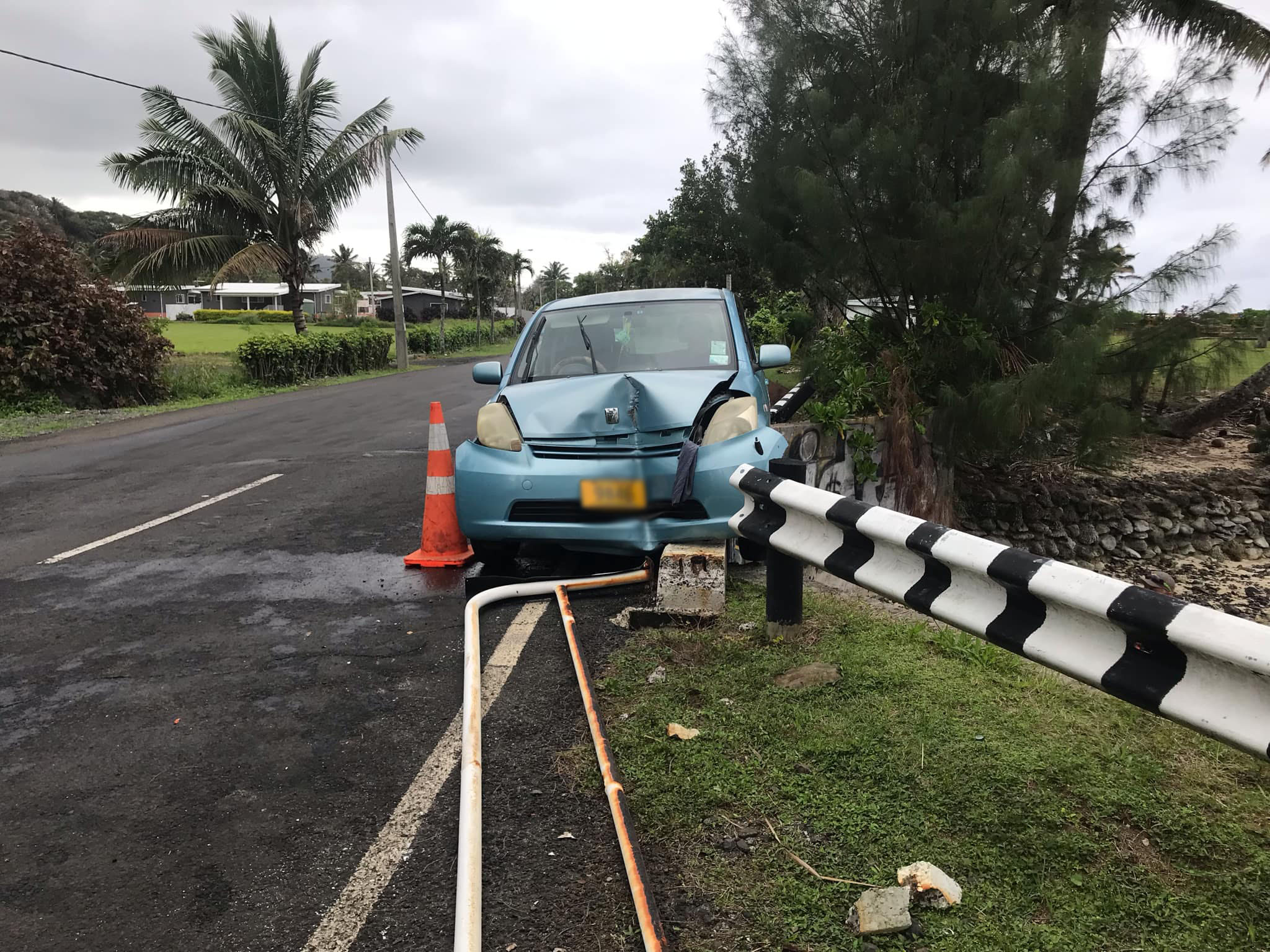 Woman, 29, arrested for drink driving after bridge crash