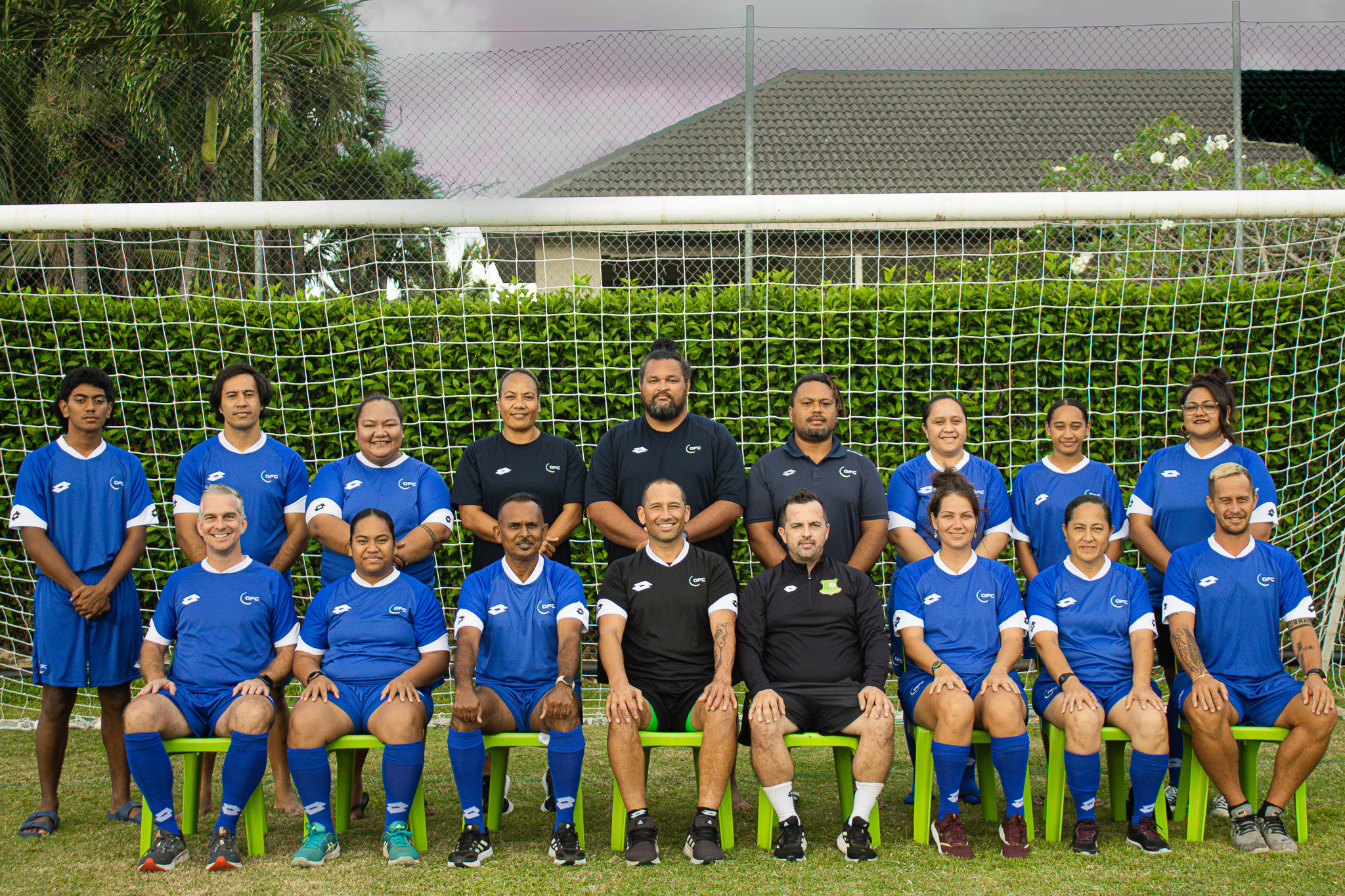 Youth football coaching certificate course wraps up in Rarotonga