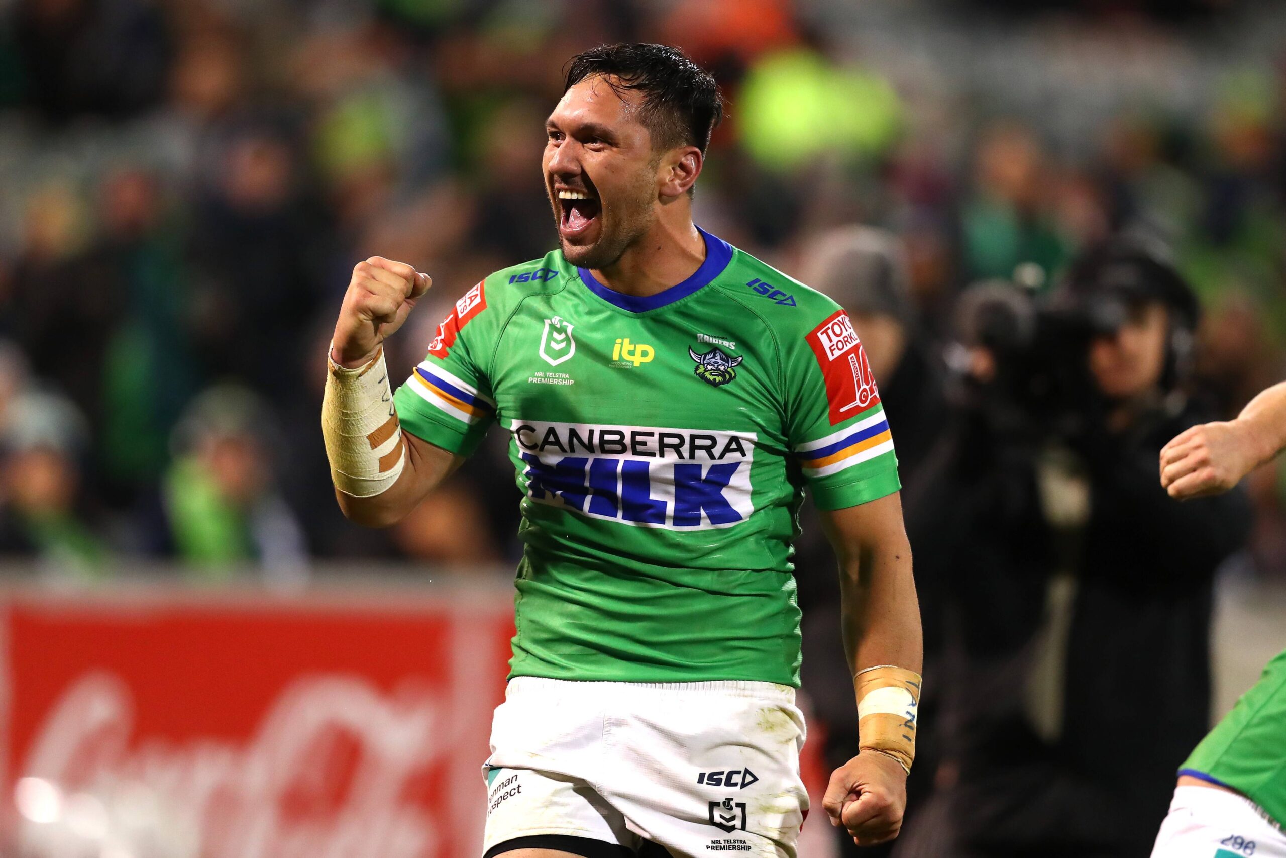 Super League bound Rapana’s emotional farewell to Raiders