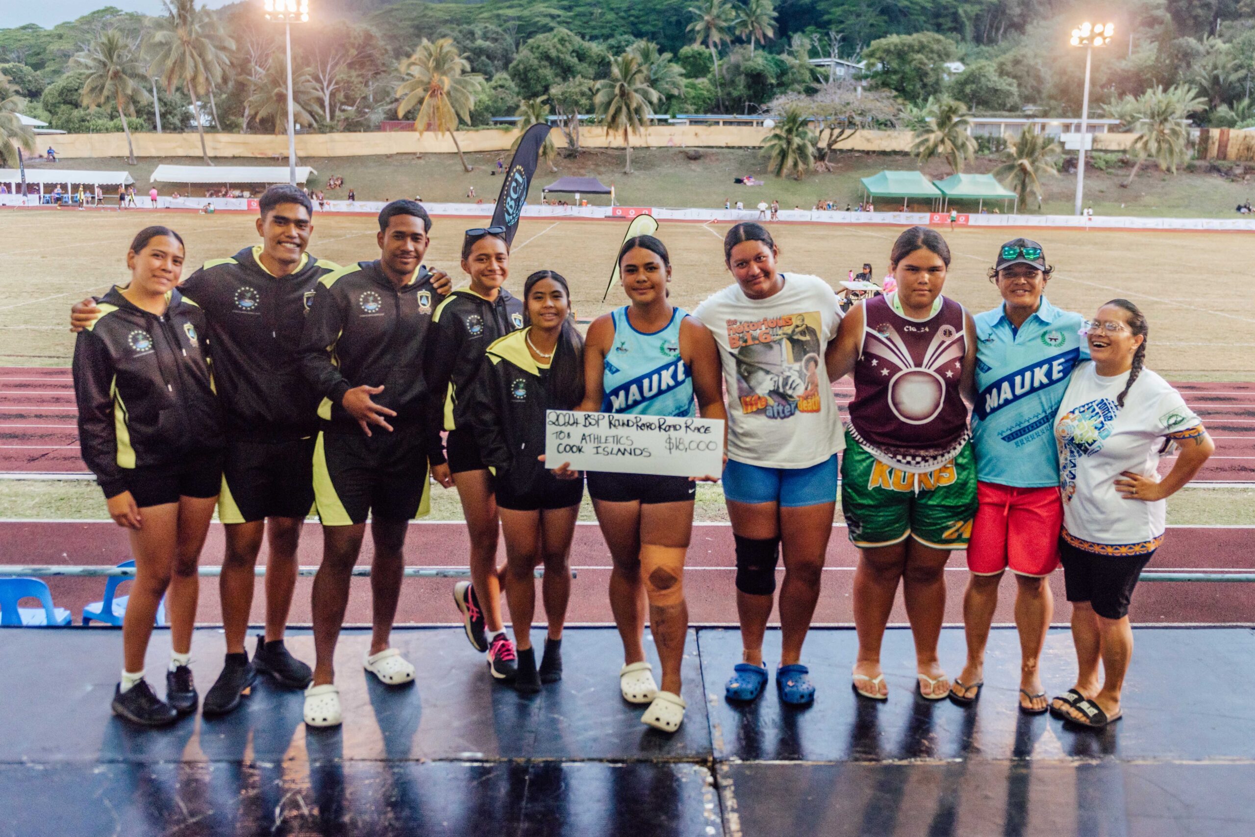 Cook Islands athletes prepare for NZ Secondary School Athletics Championships