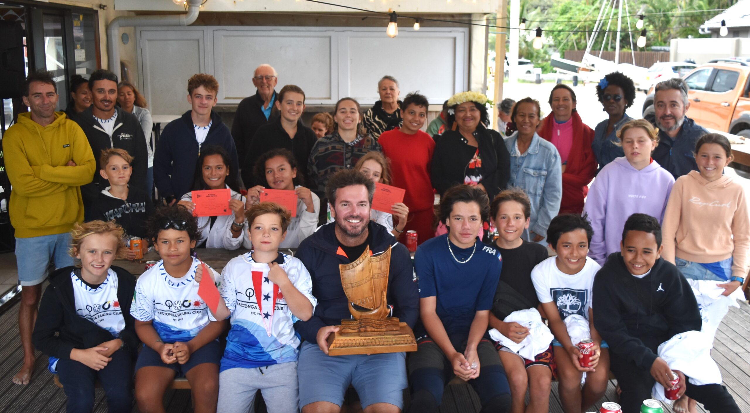 Tahiti sailors win 2024 Regatta in Raro