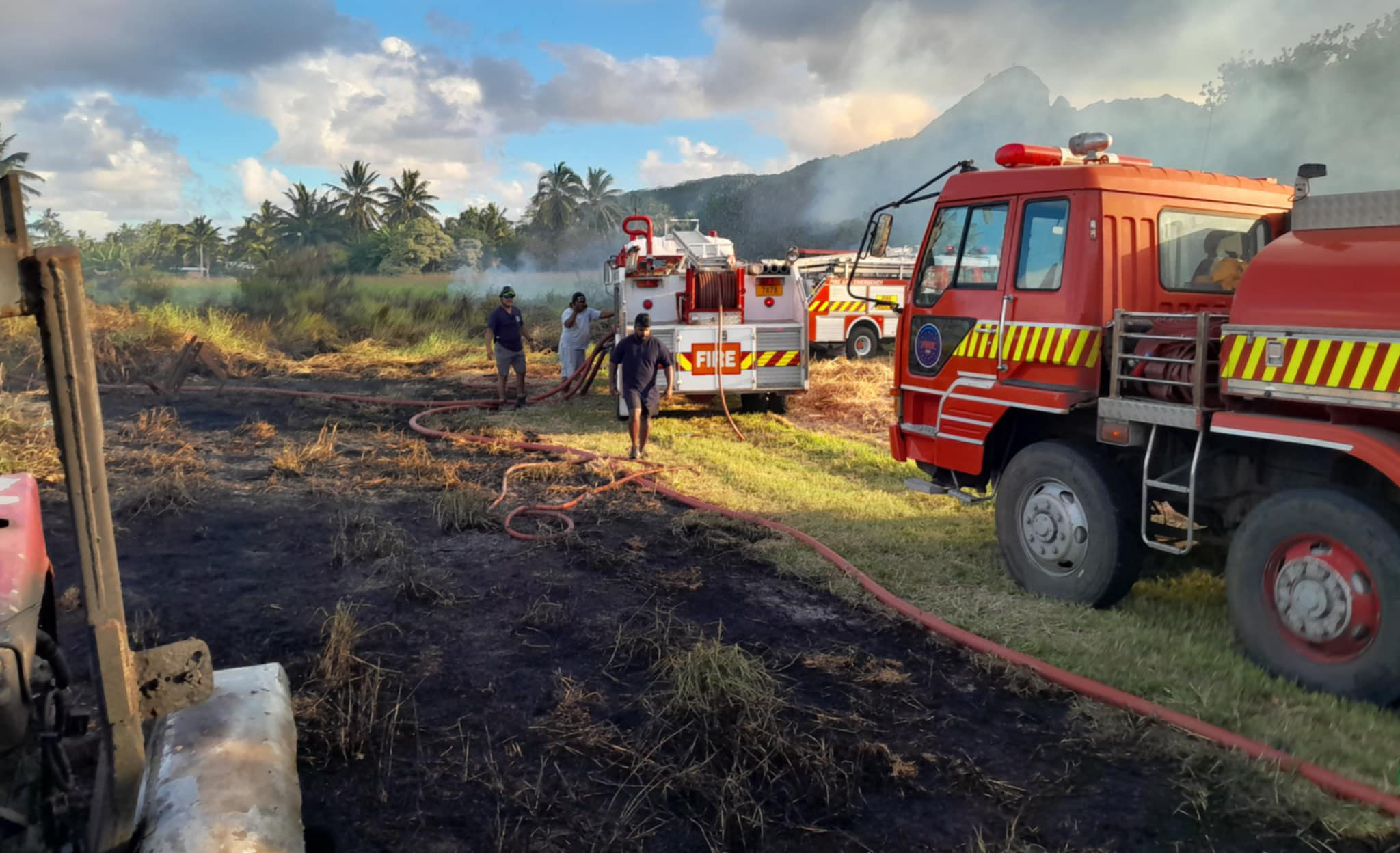 Three bush fires in 48-hours