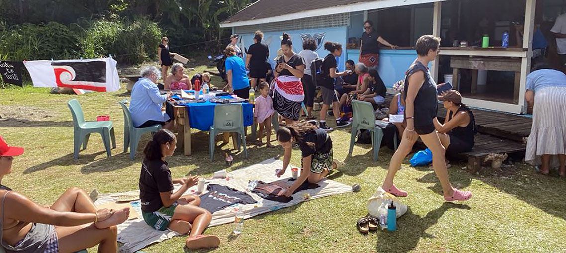 Poster, t-shirt and Haka workshop