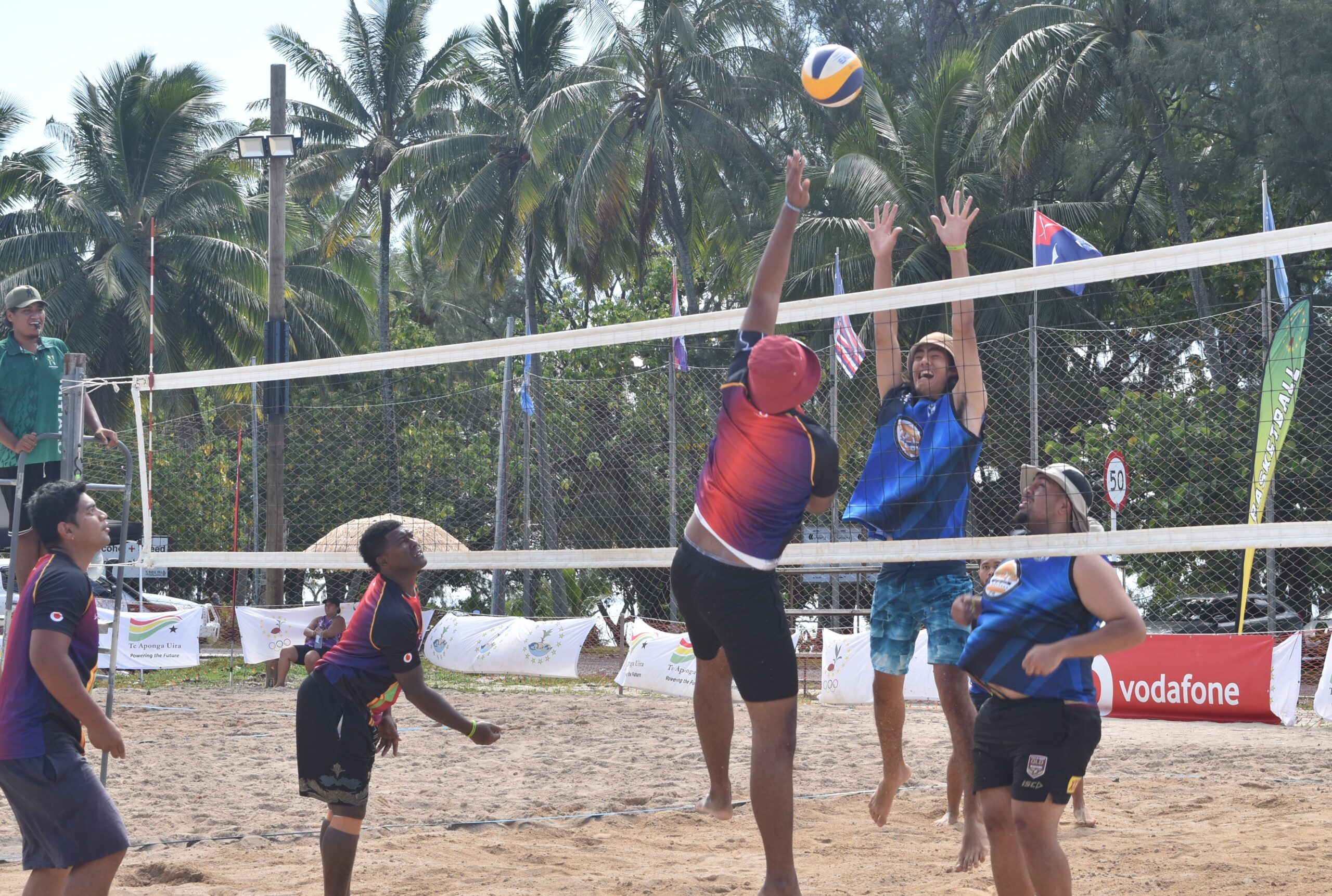 Talent on display at beach volleyball