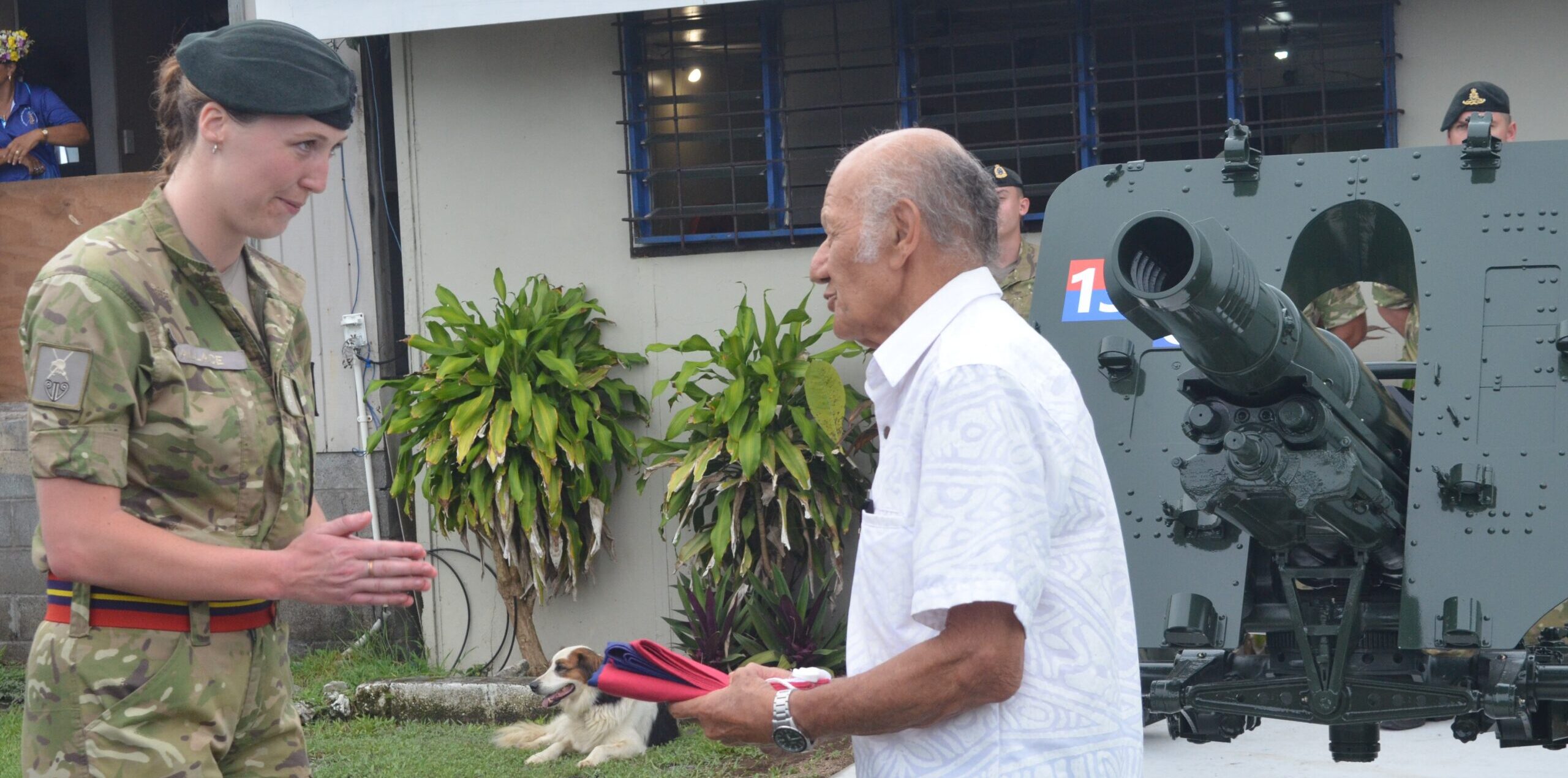 Vietnam war gun finds home at Cook Islands Returned Services Association