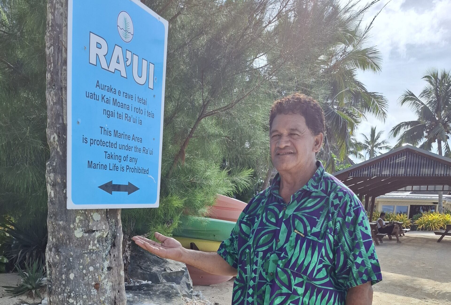 ‘Ra’ui stays for life’: Traditional leader reminds public of marine protection area